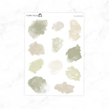 Spring Breeze Watercolor Ink Swatches