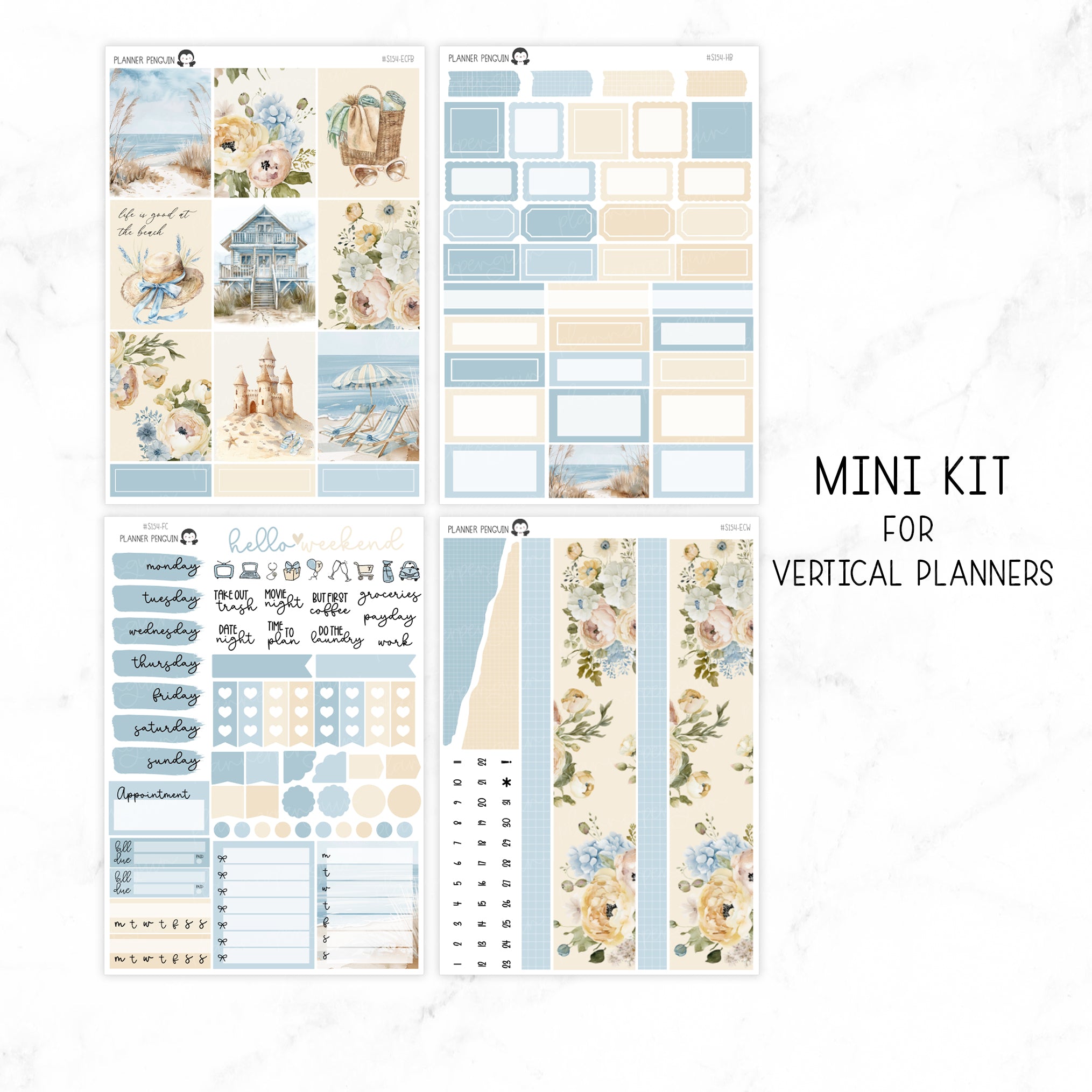 Ocean Breeze Weekly Kit