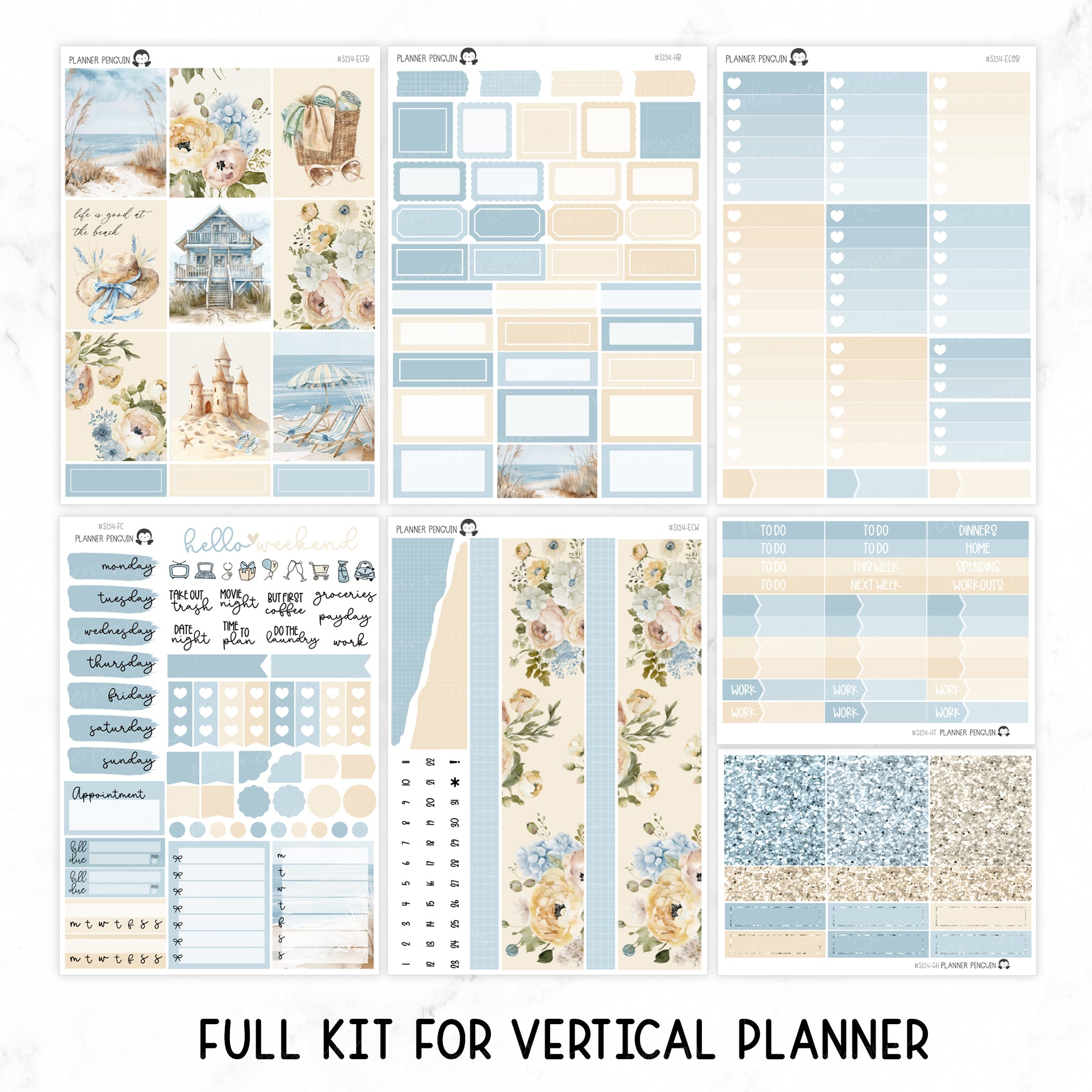 Ocean Breeze Weekly Kit