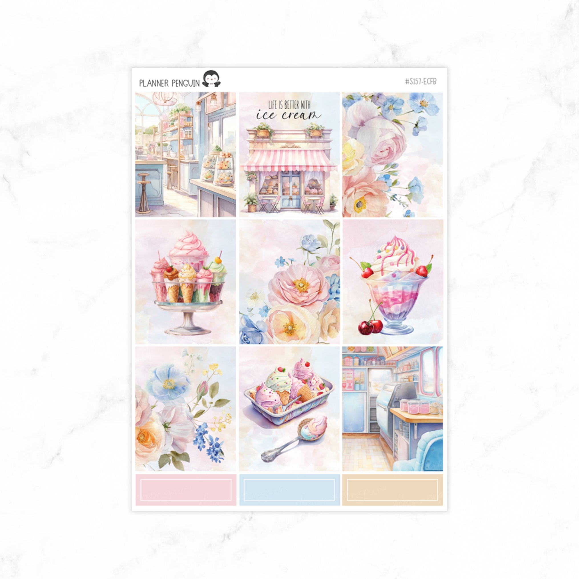 Ice Cream Weekly Kit