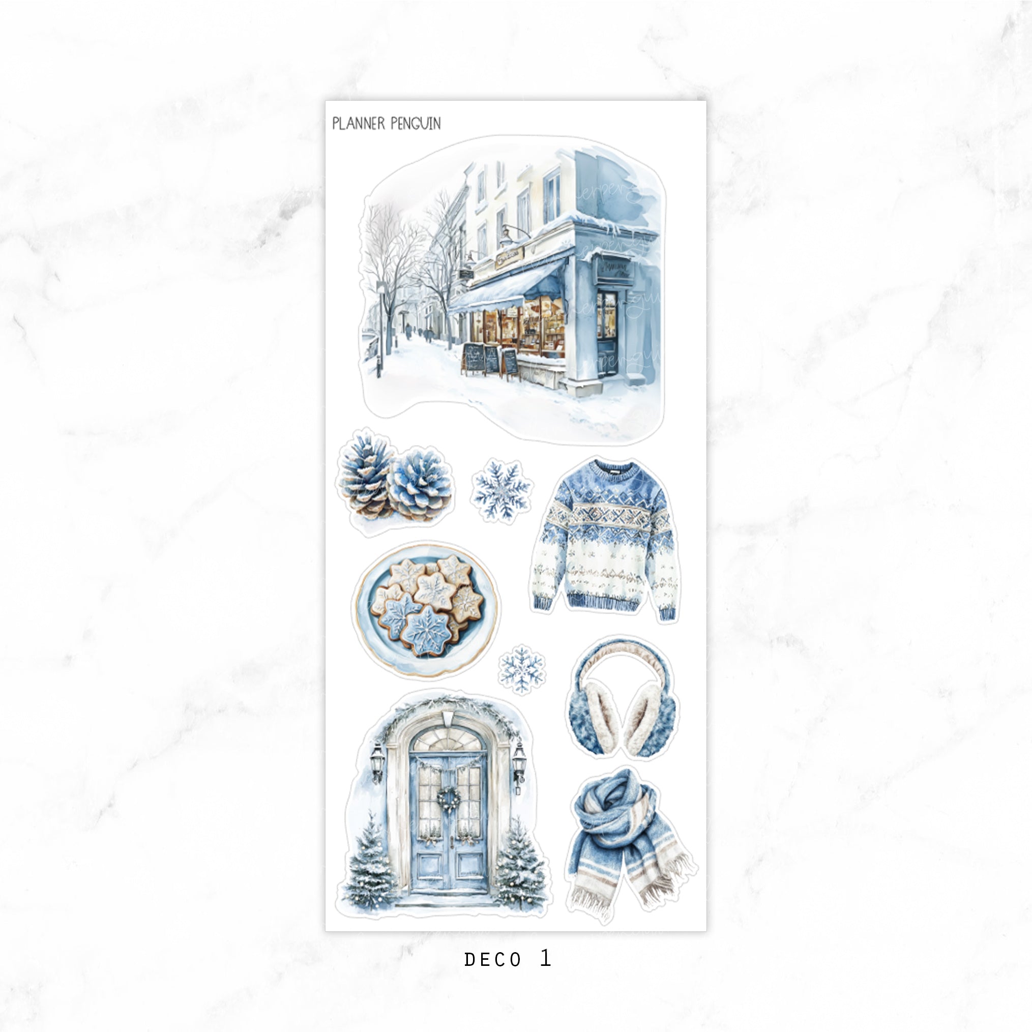 Snow Day - Decorative Kit | #DK163