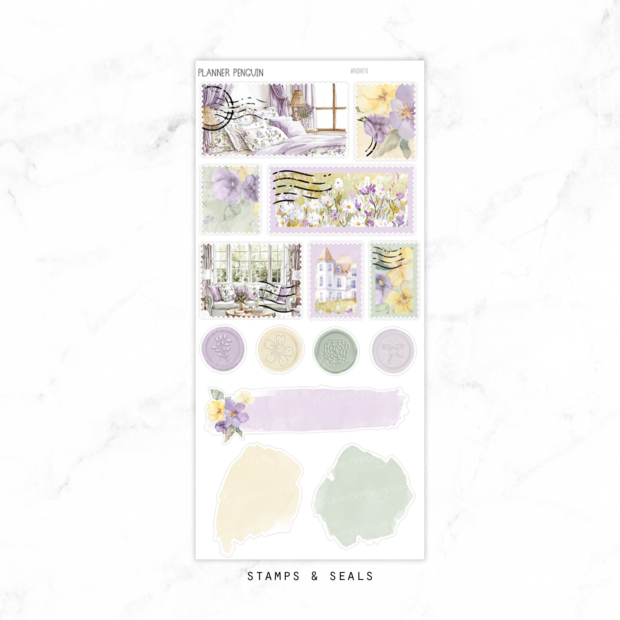 Honey Lavender - Decorative Kit | #DK165