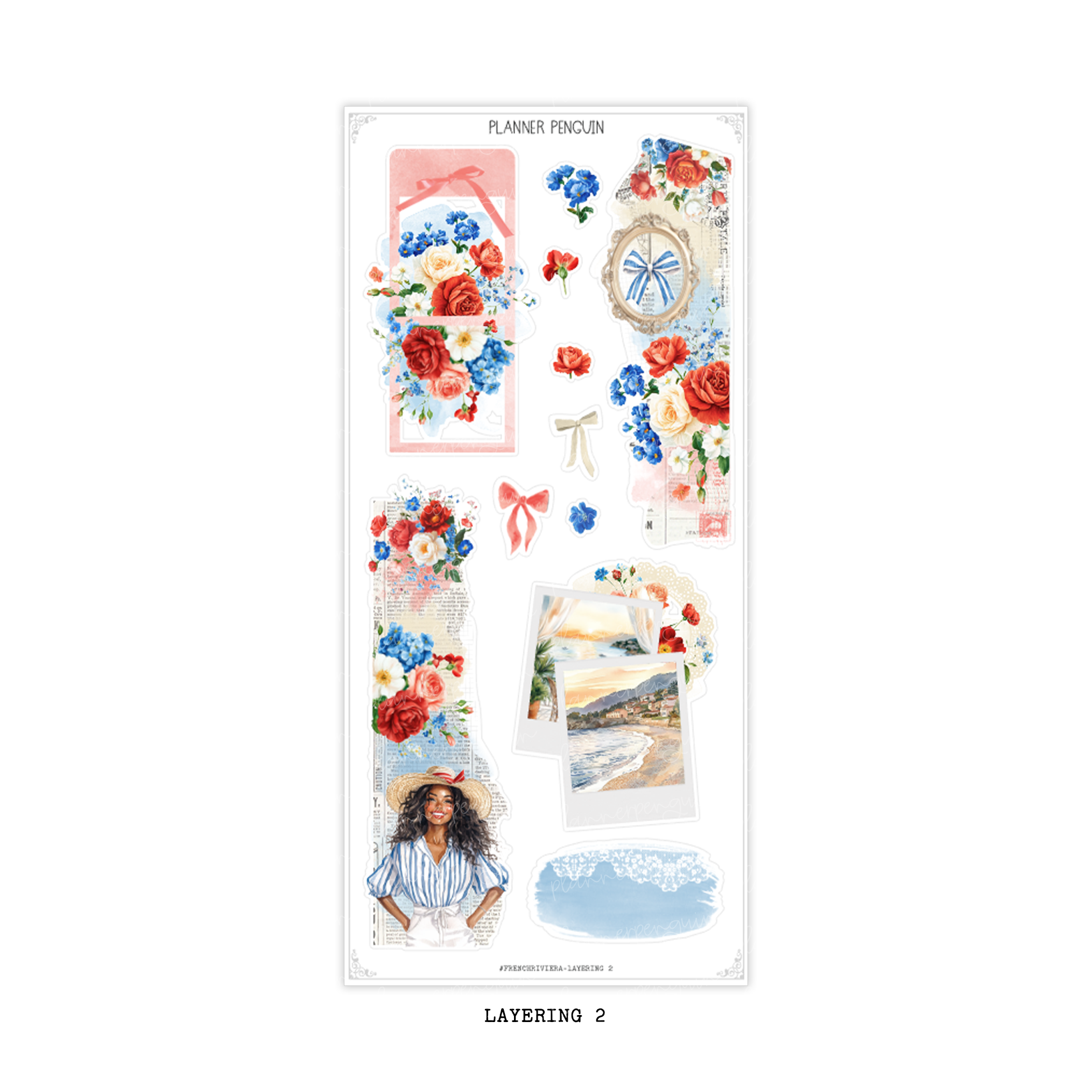 French Riviera - Decorative Kit | #DK168