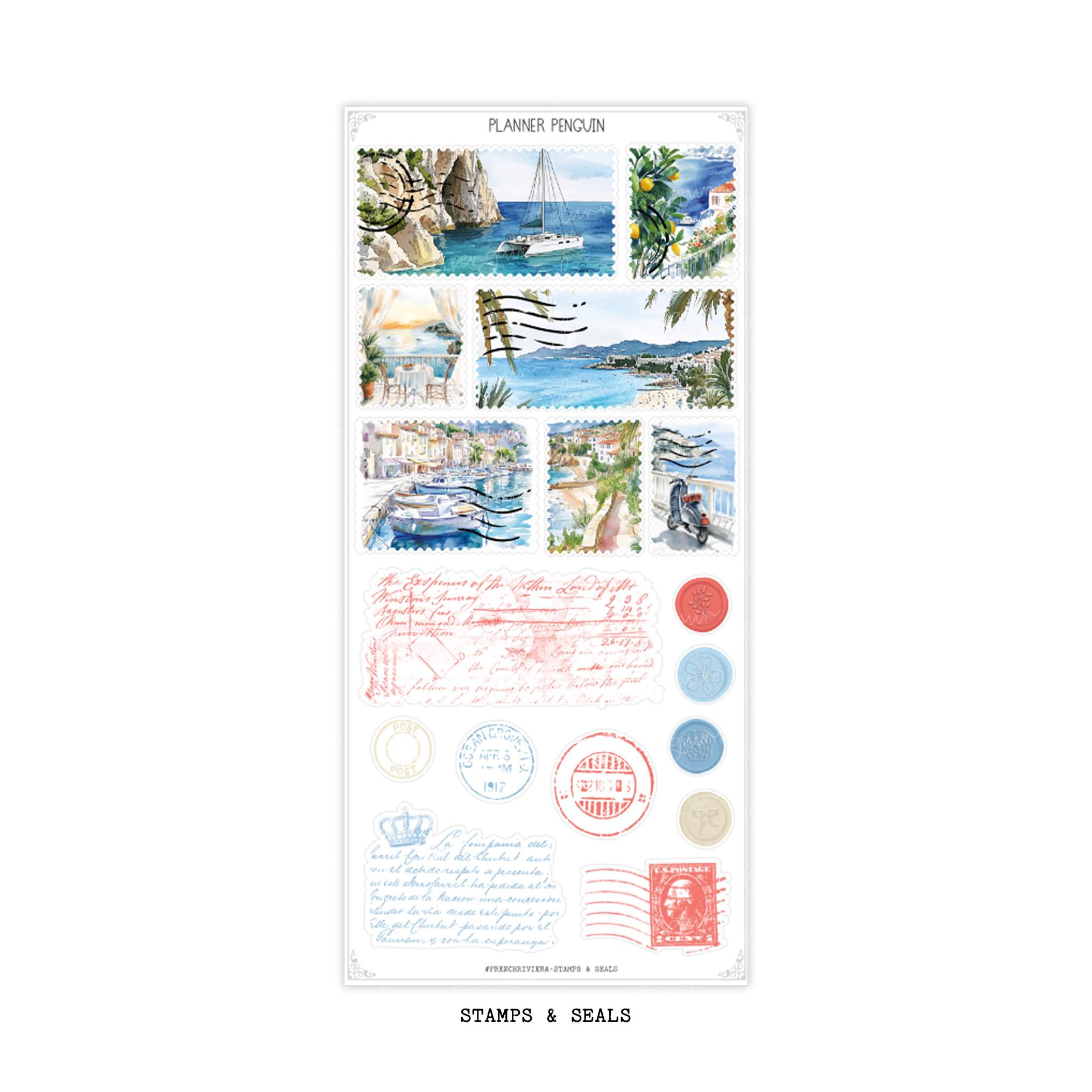 French Riviera - Decorative Kit | #DK168