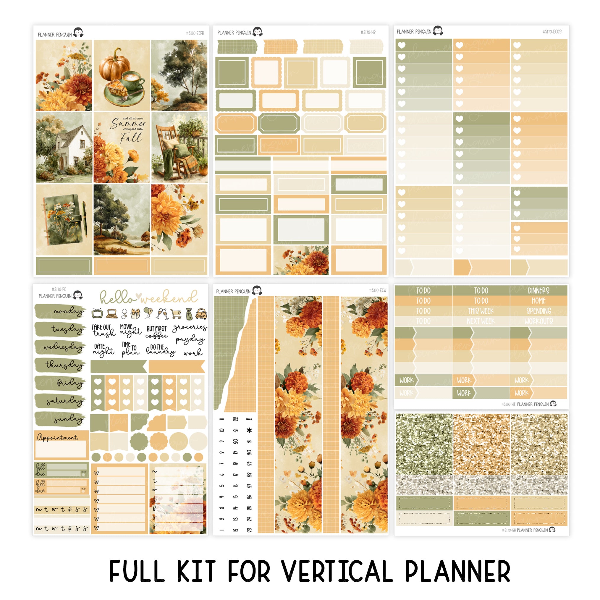 Autumn Whisper Weekly Kit