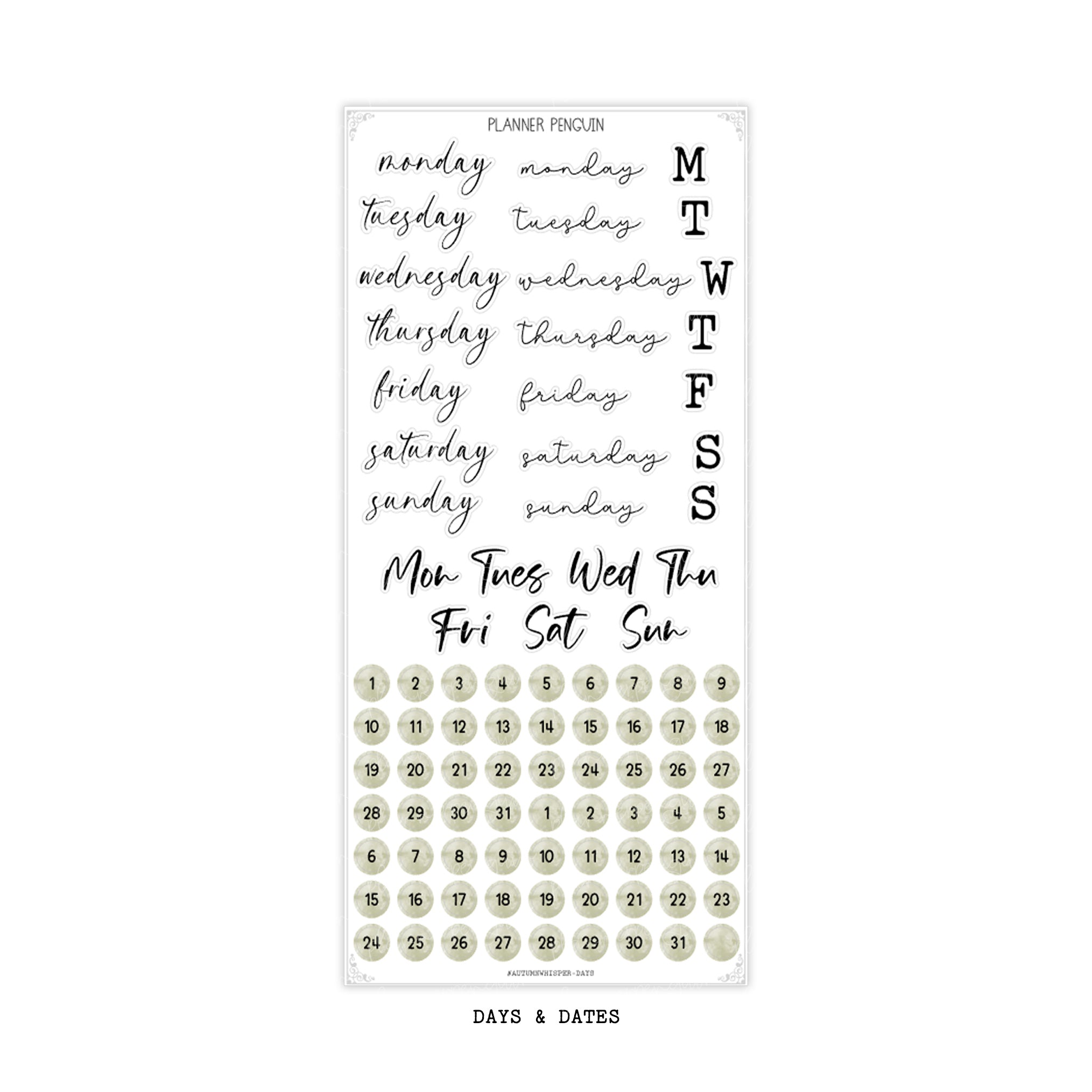 Autumn Whisper - Decorative Kit | #DK170