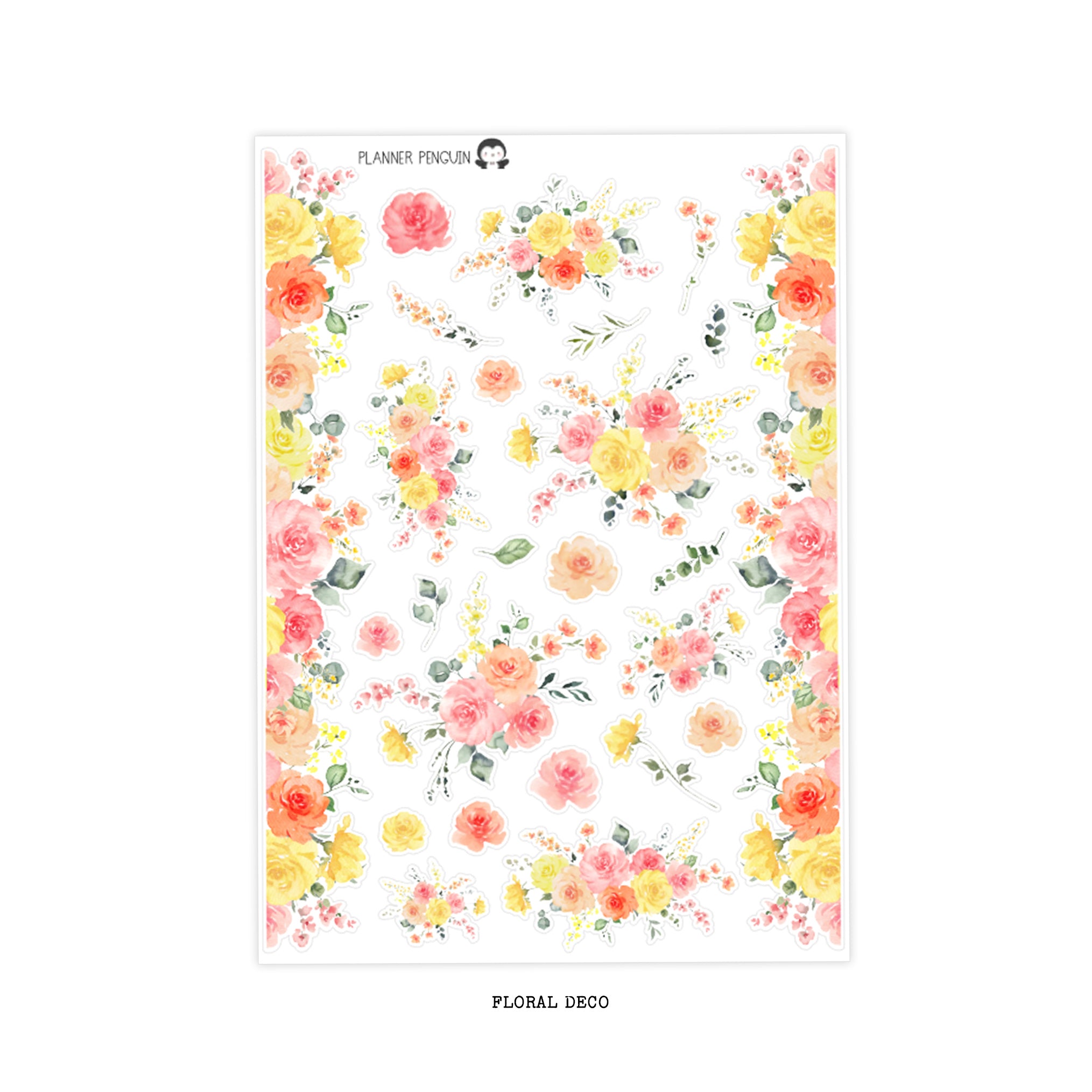 Sunkissed Deco Stickers