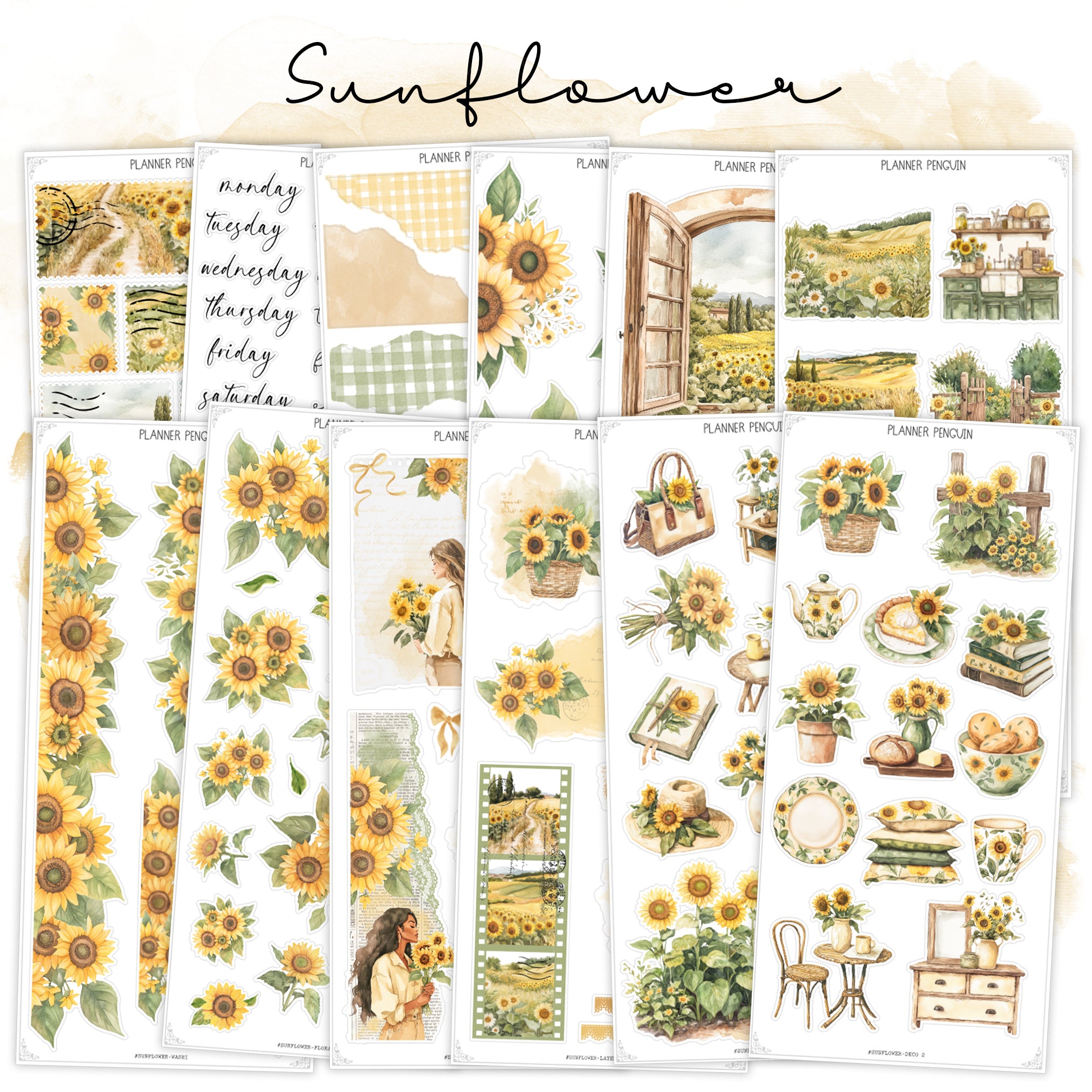 Sunflower - Decorative Kit | #DK176