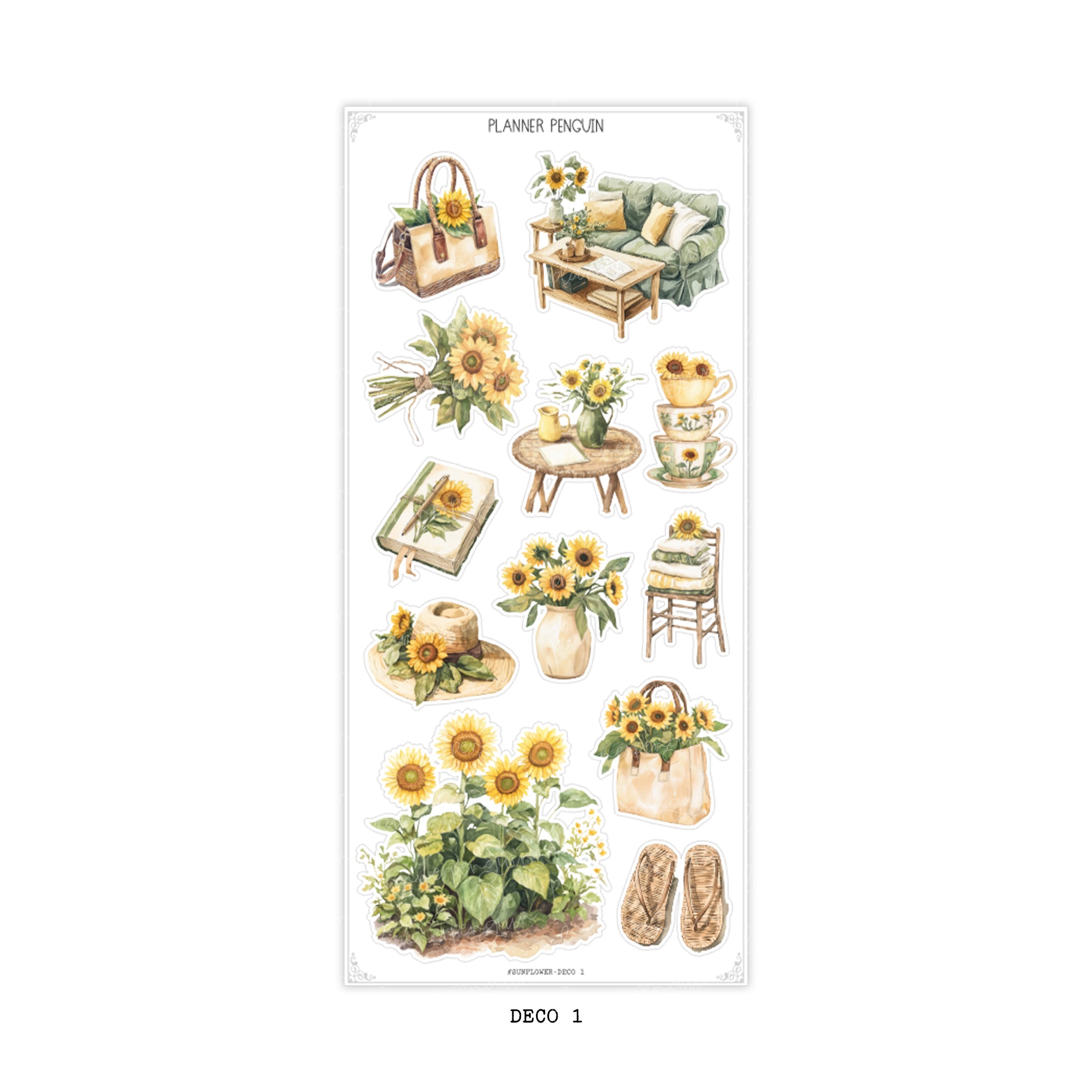 Sunflower - Decorative Kit | #DK176