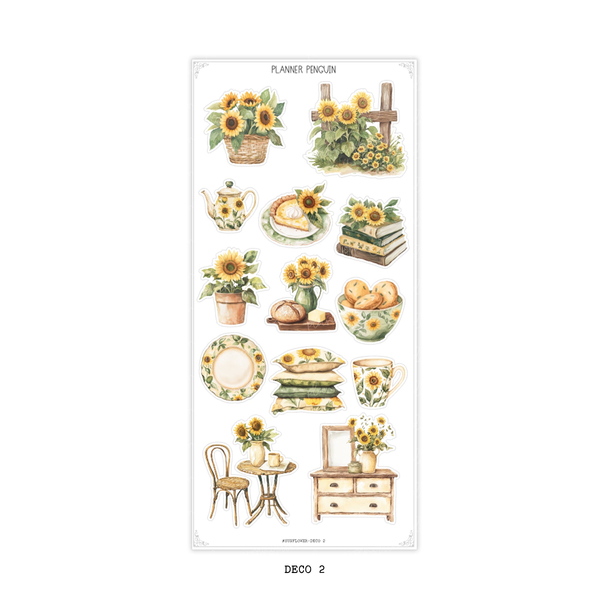 Sunflower - Decorative Kit | #DK176