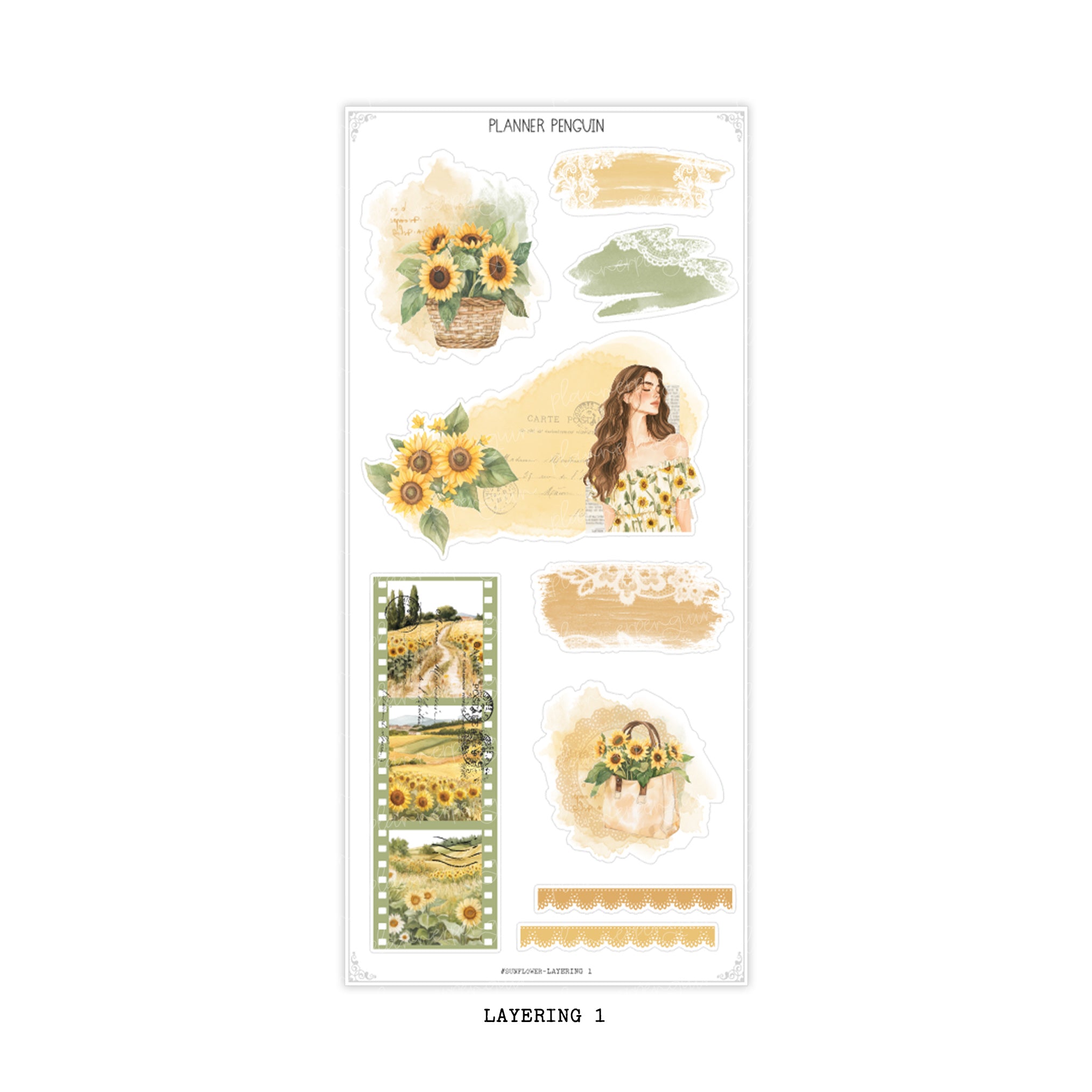Sunflower - Decorative Kit | #DK176