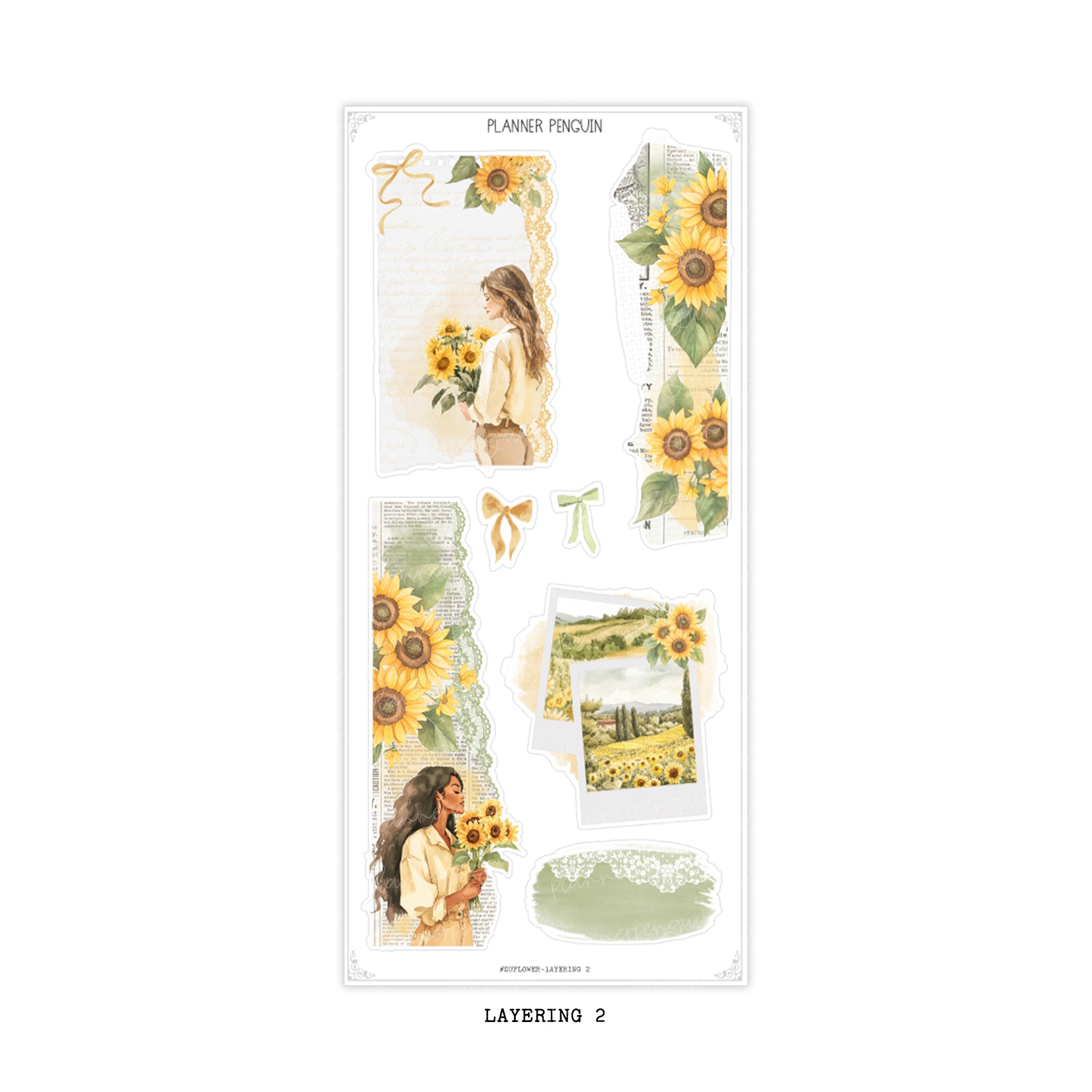 Sunflower - Decorative Kit | #DK176