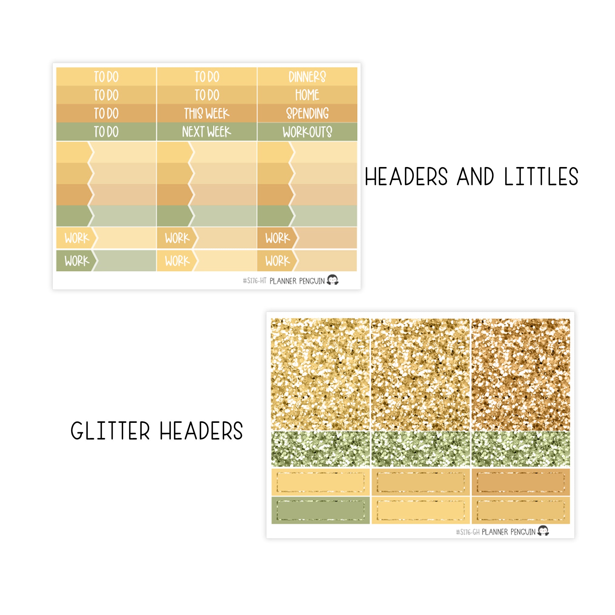 Sunflower Weekly Kit // #S176