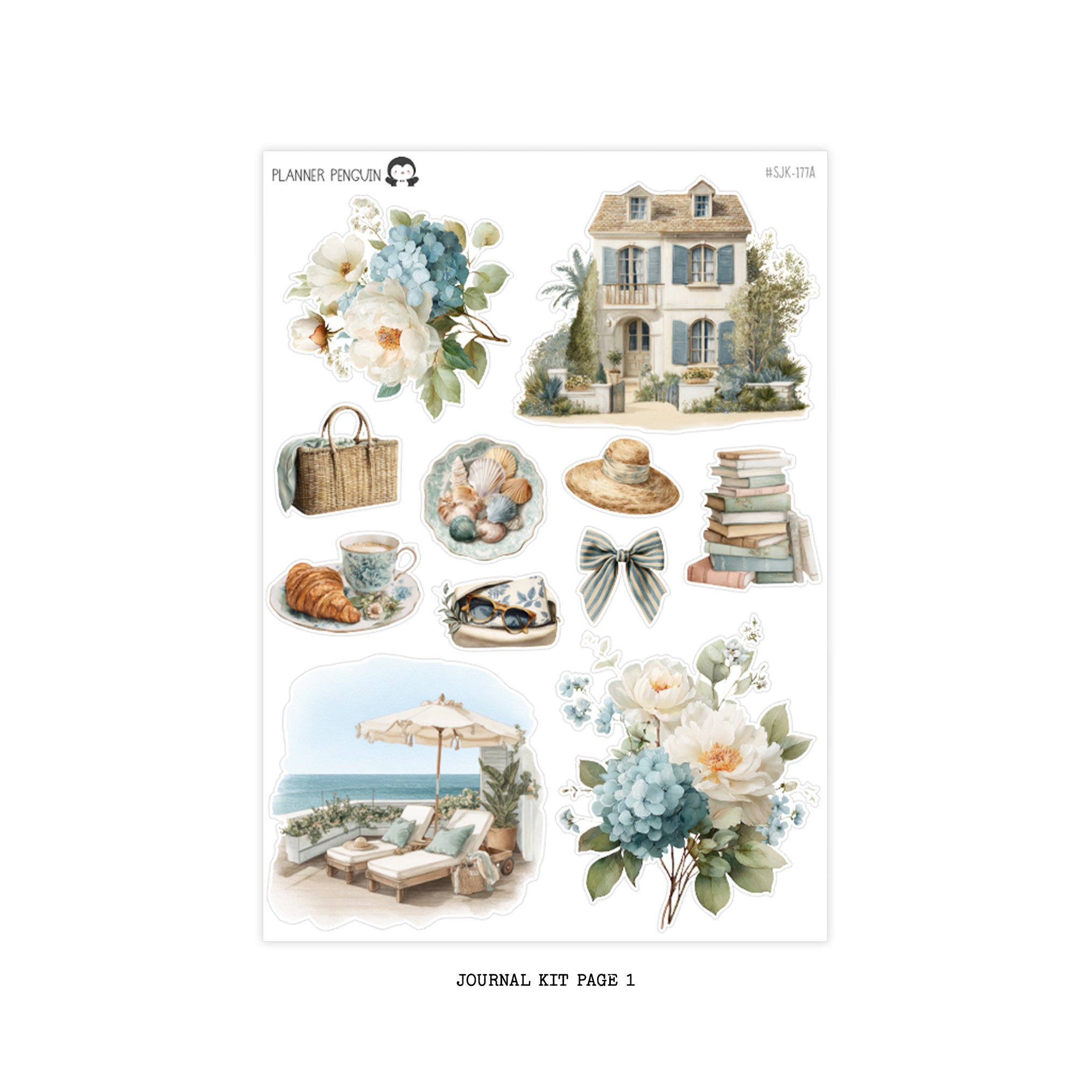 Coastal Charm Journal Kit