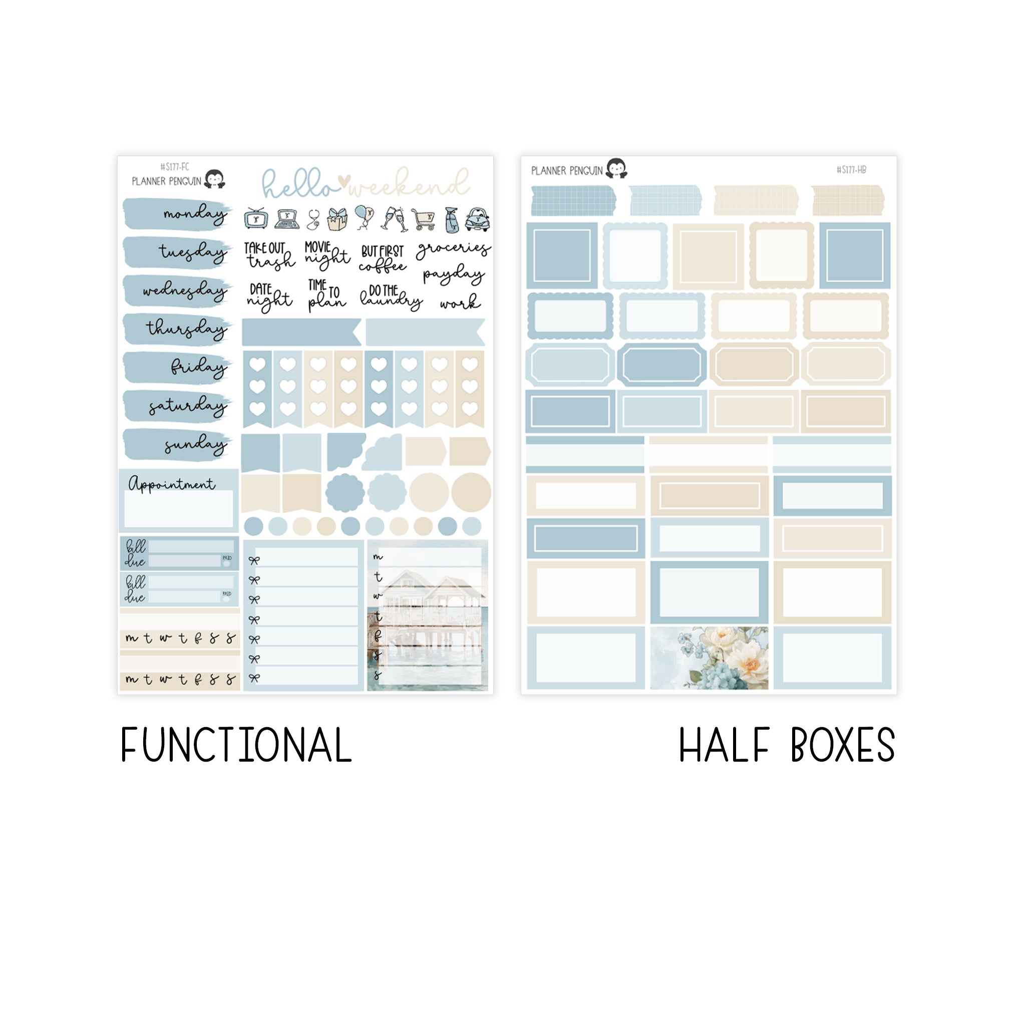 Coastal Charm Weekly Kit