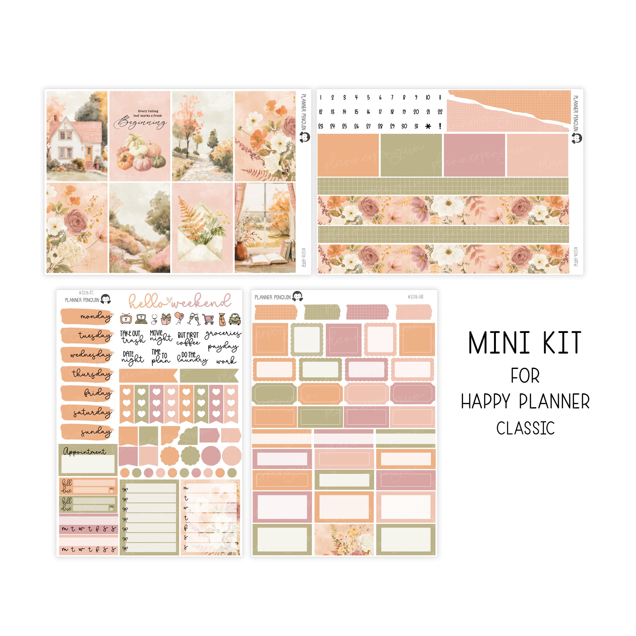 Autumn Beginnings Weekly Kit