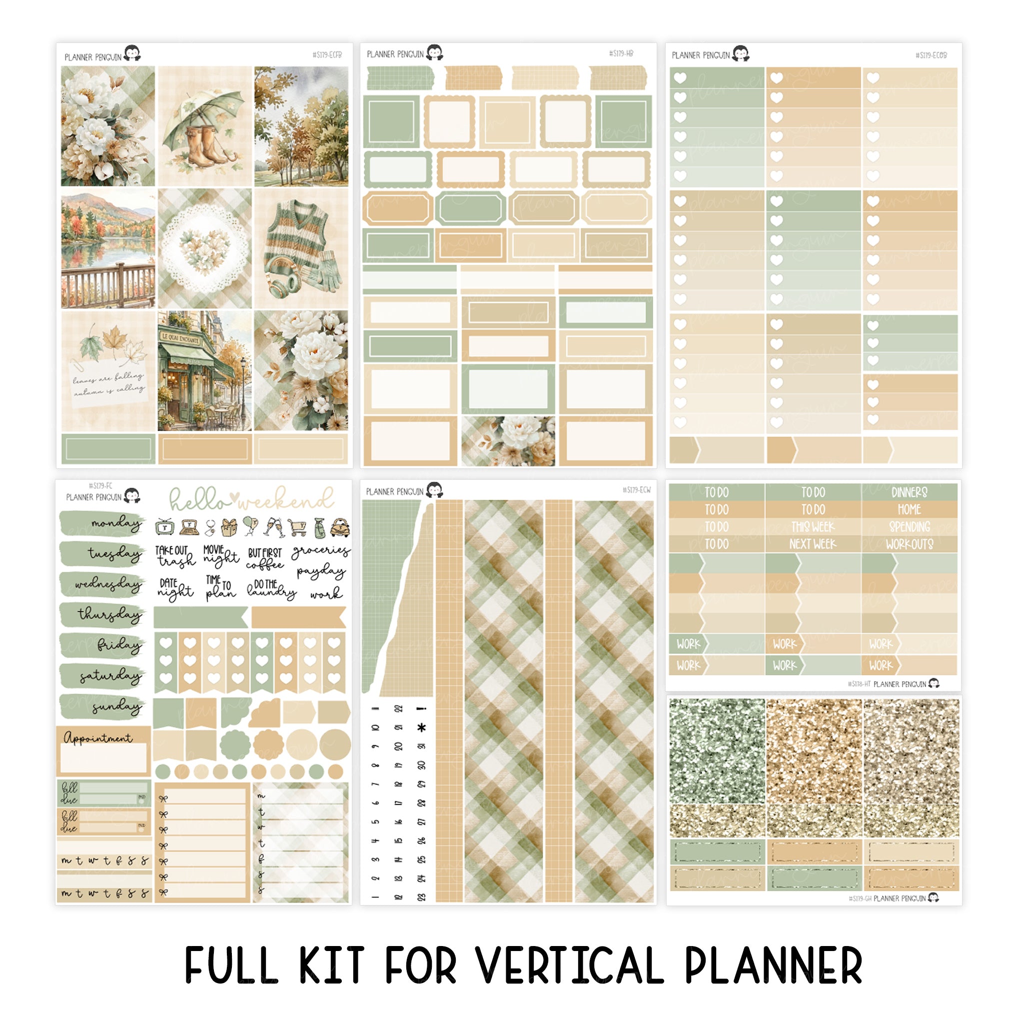 Gentle Autumn Weekly Kit