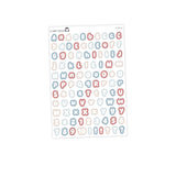 Autumn Reverie Junk Journaling Kit Stickers