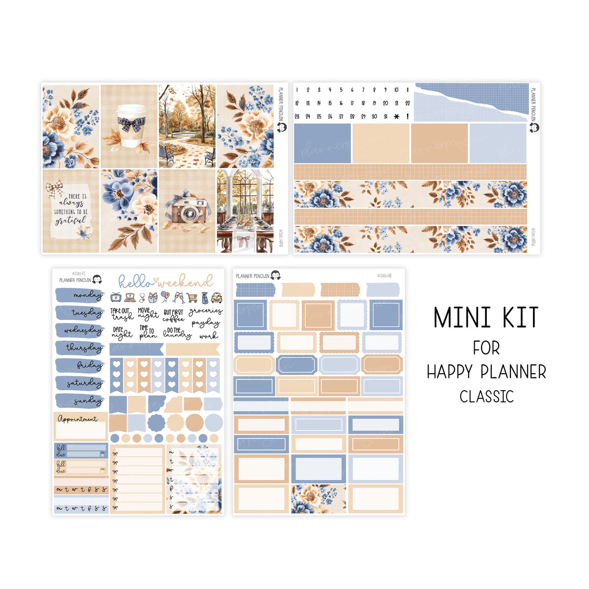 Autumn Charm Weekly Kit