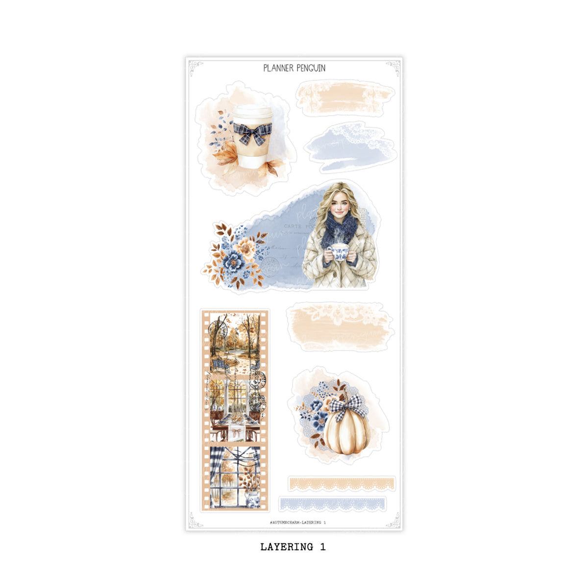 Autumn Charm - Decorative Kit