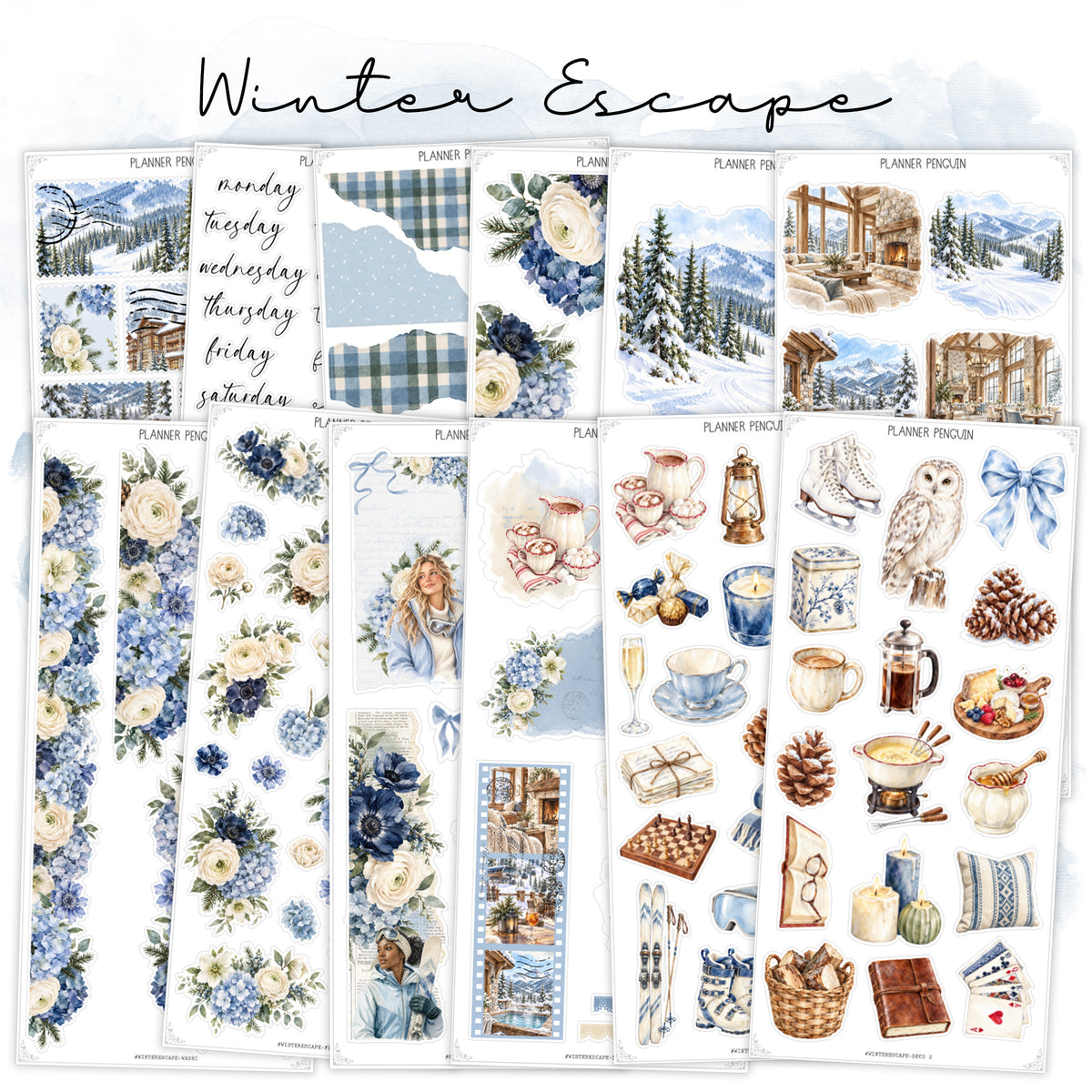 Winter Escape - Decorative Kit