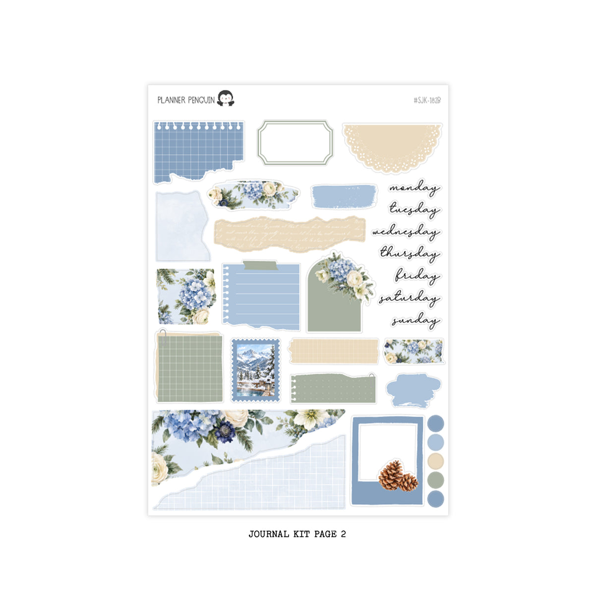 Winter Escape Journal Kit