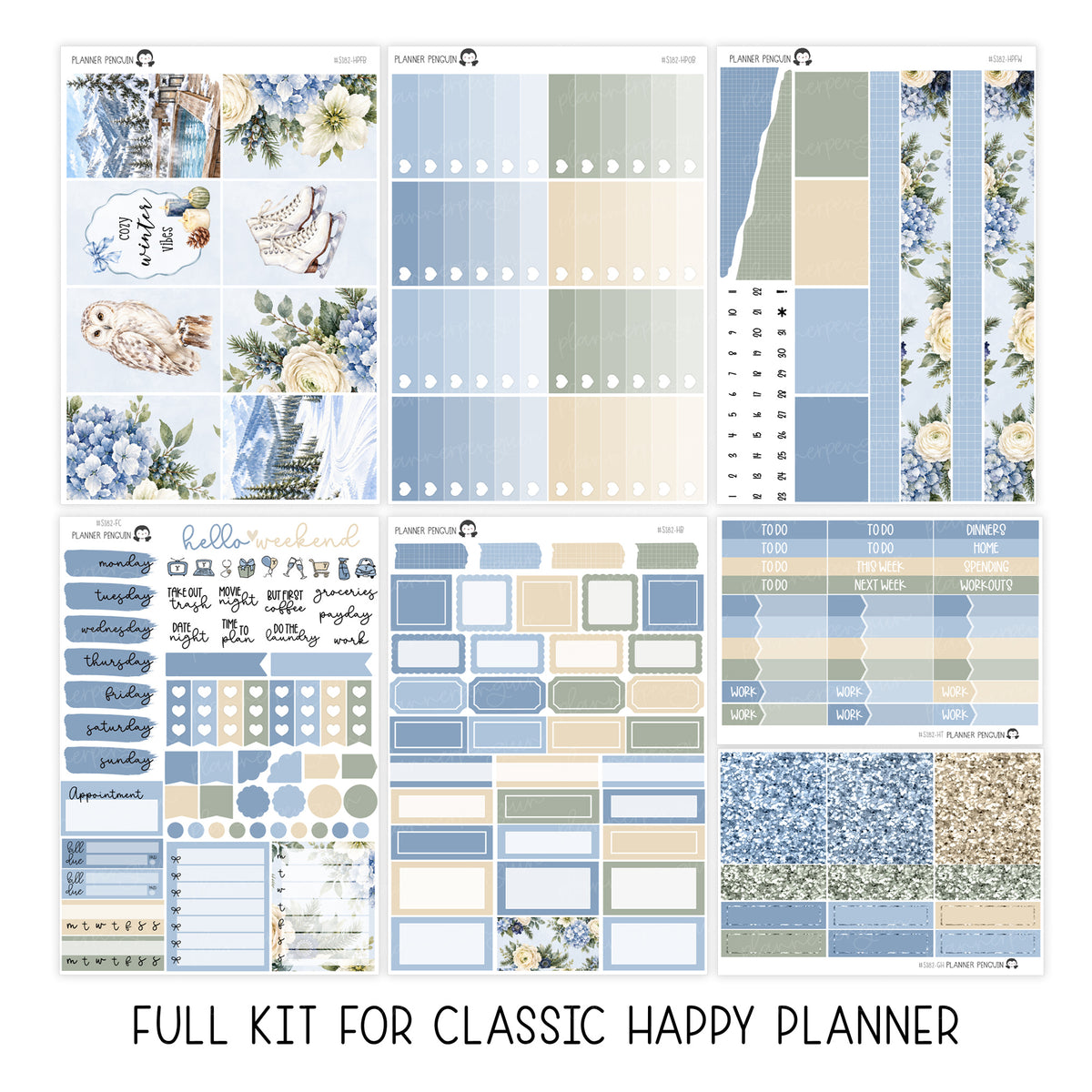 Winter Escape Weekly Kit