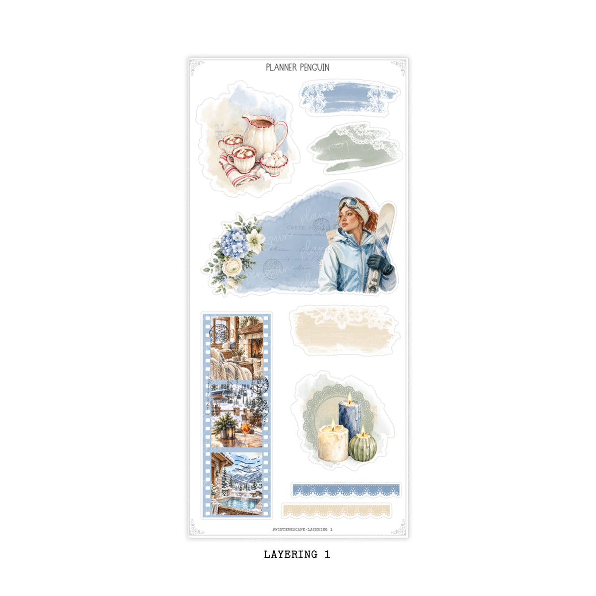 Winter Escape - Decorative Kit