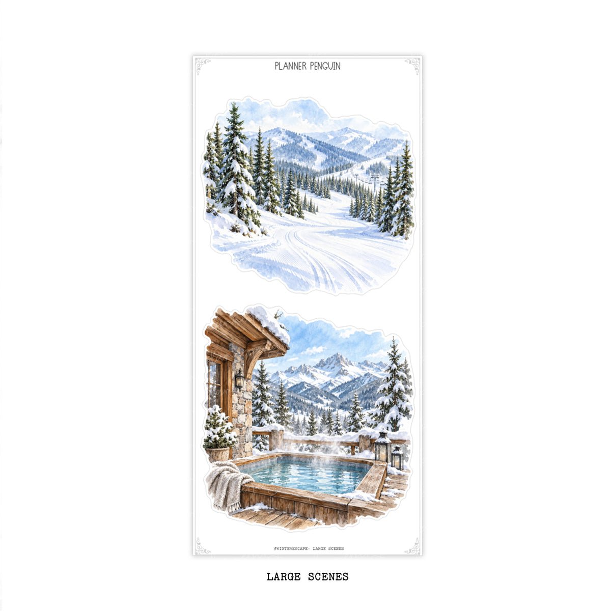 Winter Escape - Decorative Kit