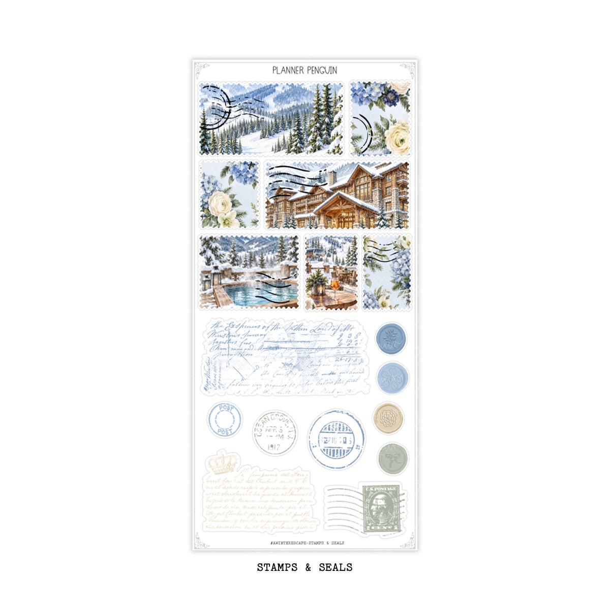 Winter Escape - Decorative Kit