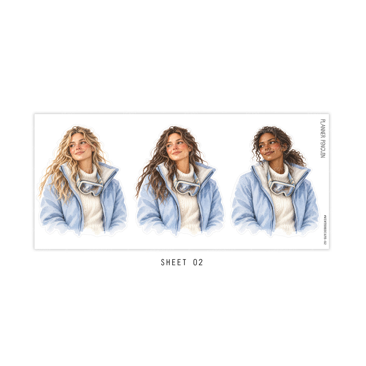 Winter Escape - DECORATIVE KIT | GIRLS