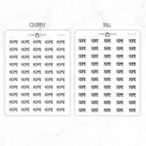 Home Script Stickers