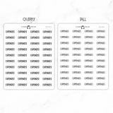 Expenses Script Stickers