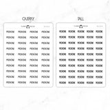 Medicine Script Stickers