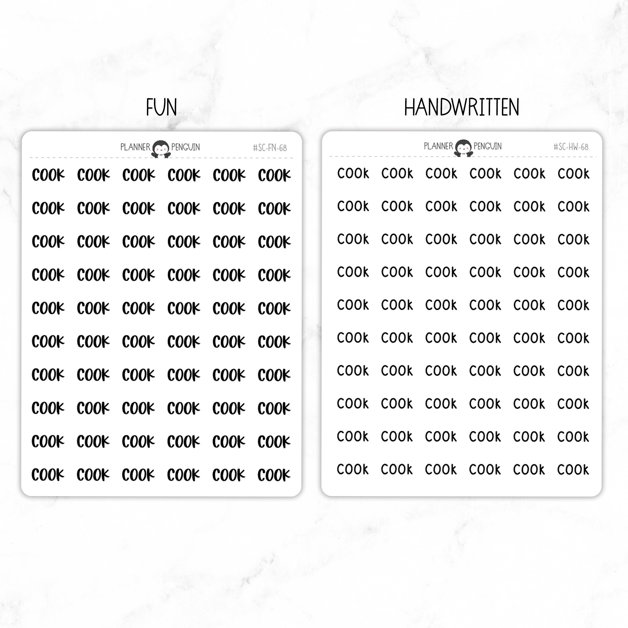 Cook Script Stickers