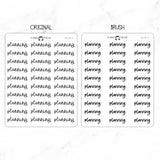 Planning Script Stickers