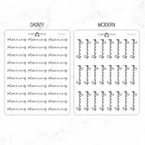 Planning Script Stickers