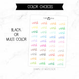 Plan Script Stickers