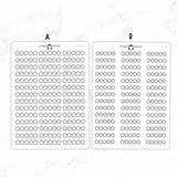 Star Rating - Book and Movie Rating Planner Stickers