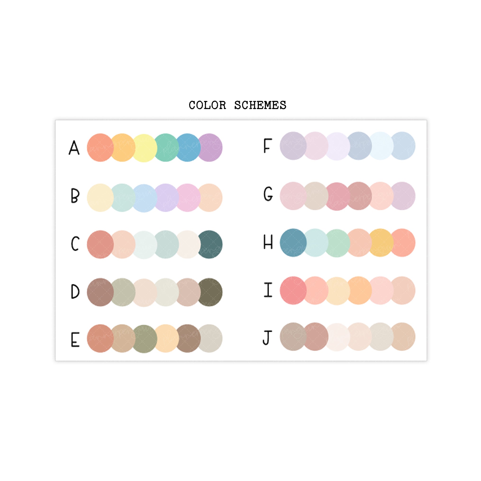 Hobonichi Cousin A5 WEEKLY Timeline Strips| 5AM | 6AM | 7AM | 8AM | Planner Stickers| #WTL-COLOR