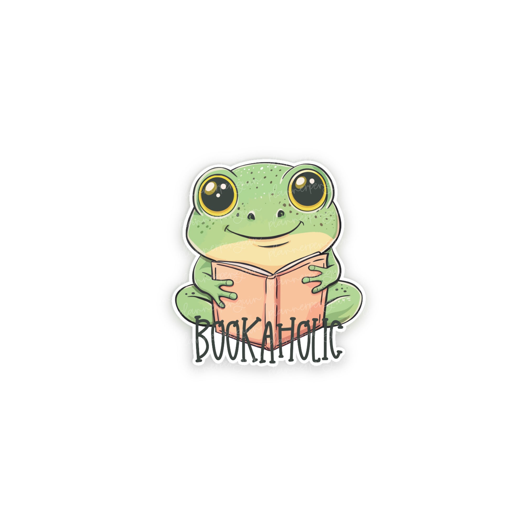 Bookaholic Vinyl Die Cut Sticker