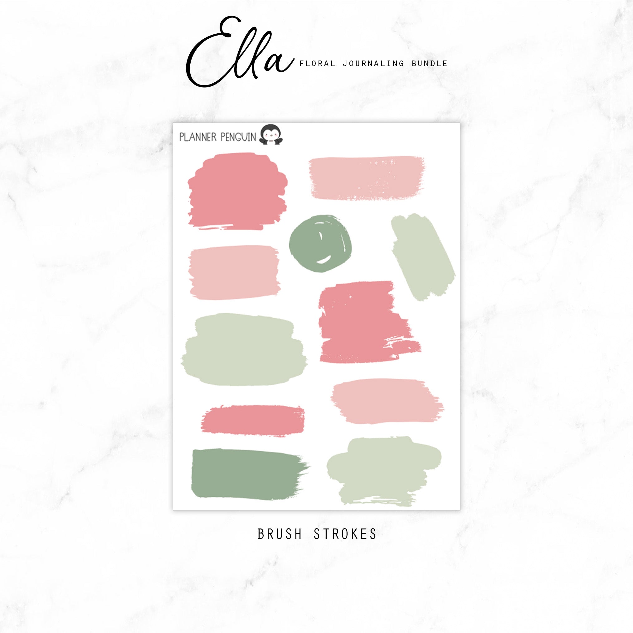 Ella Floral Journaling Bundle | #FB-01