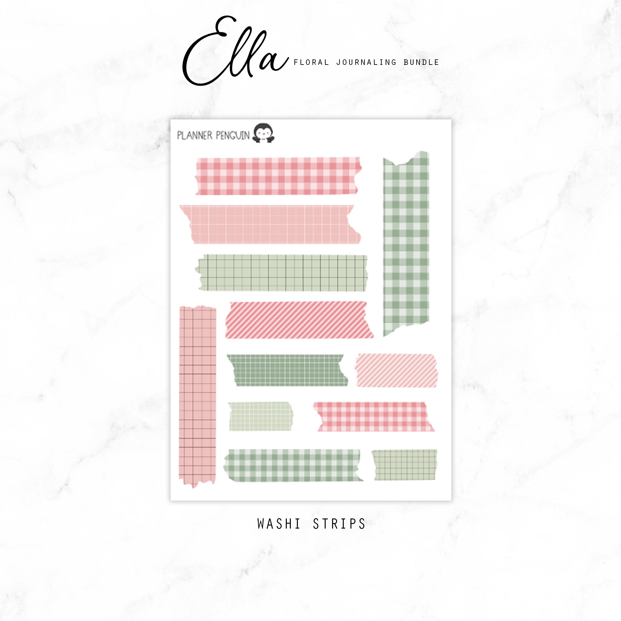Ella Floral Journaling Bundle | #FB-01