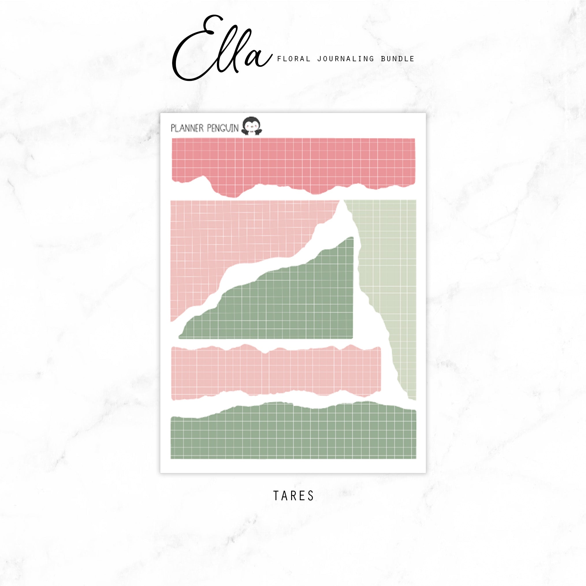 Ella Floral Journaling Bundle | #FB-01