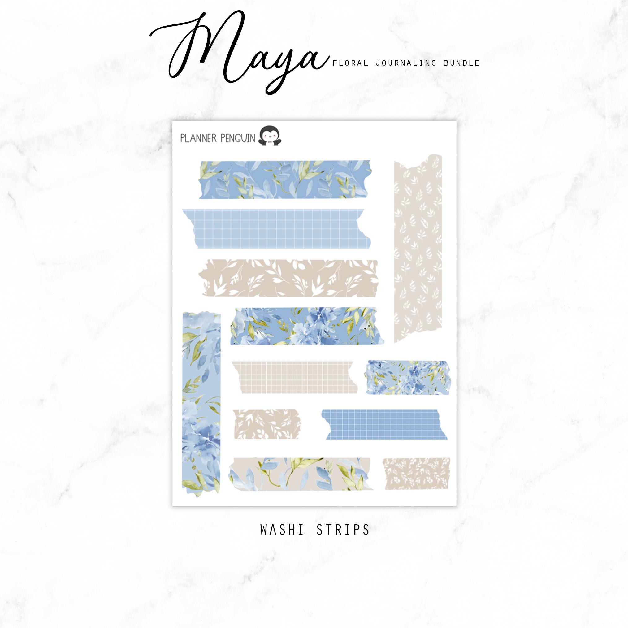Maya Floral Journaling Bundle | #FB-02