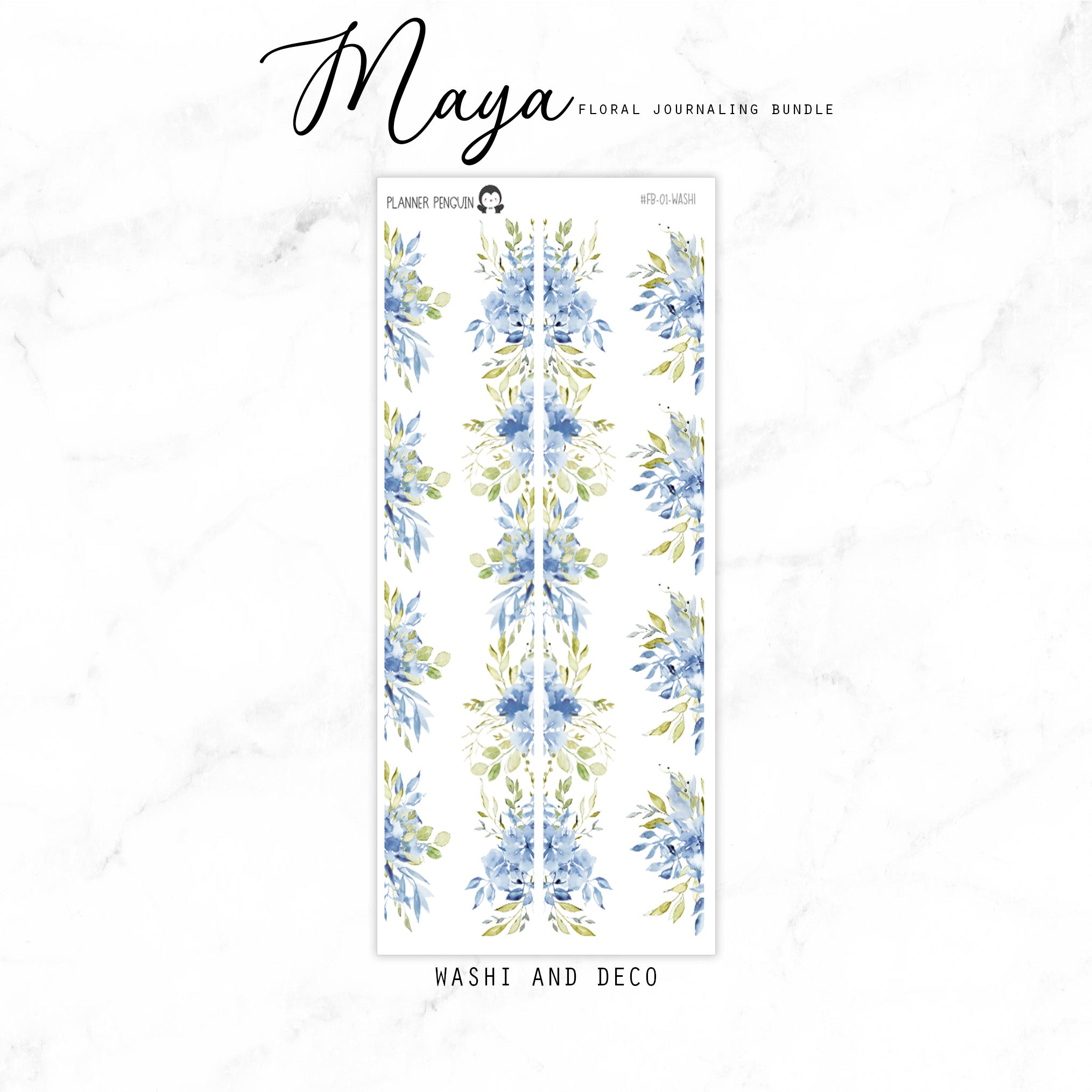 Maya Floral Journaling Bundle | #FB-02