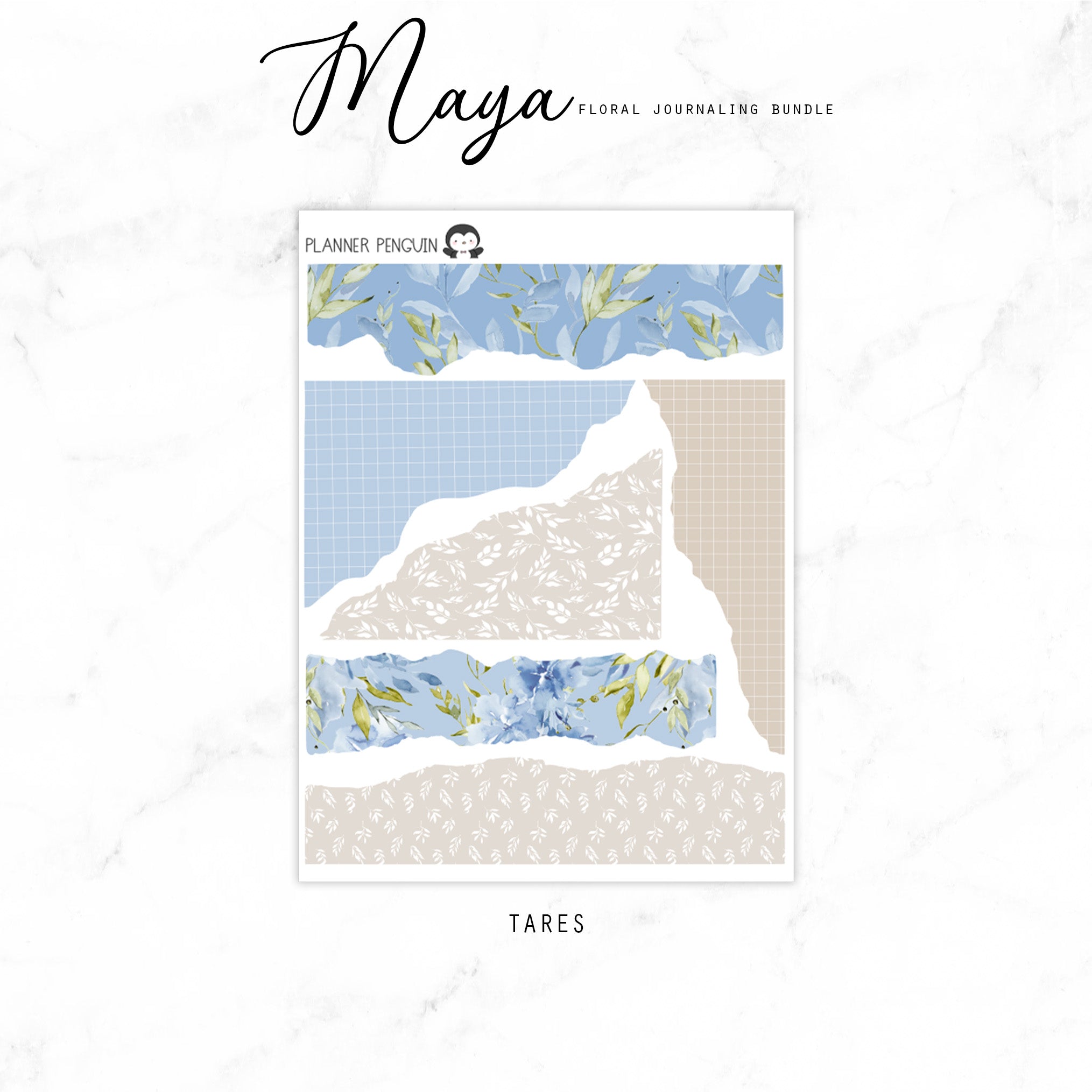 Maya Floral Journaling Bundle | #FB-02