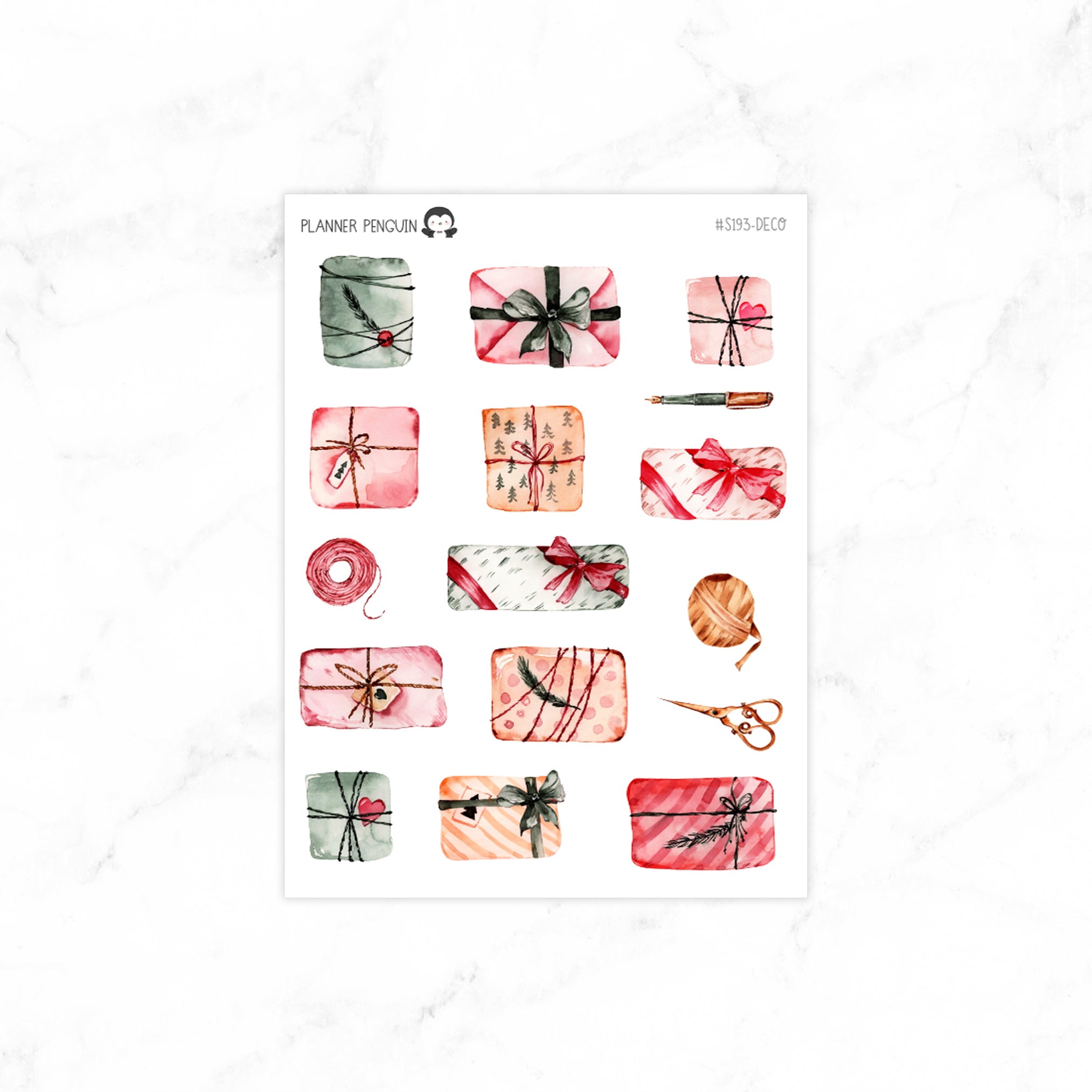 Gift box Deco Stickers