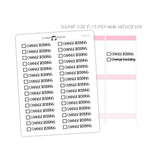 Change Bedding Checkbox Text Stickers