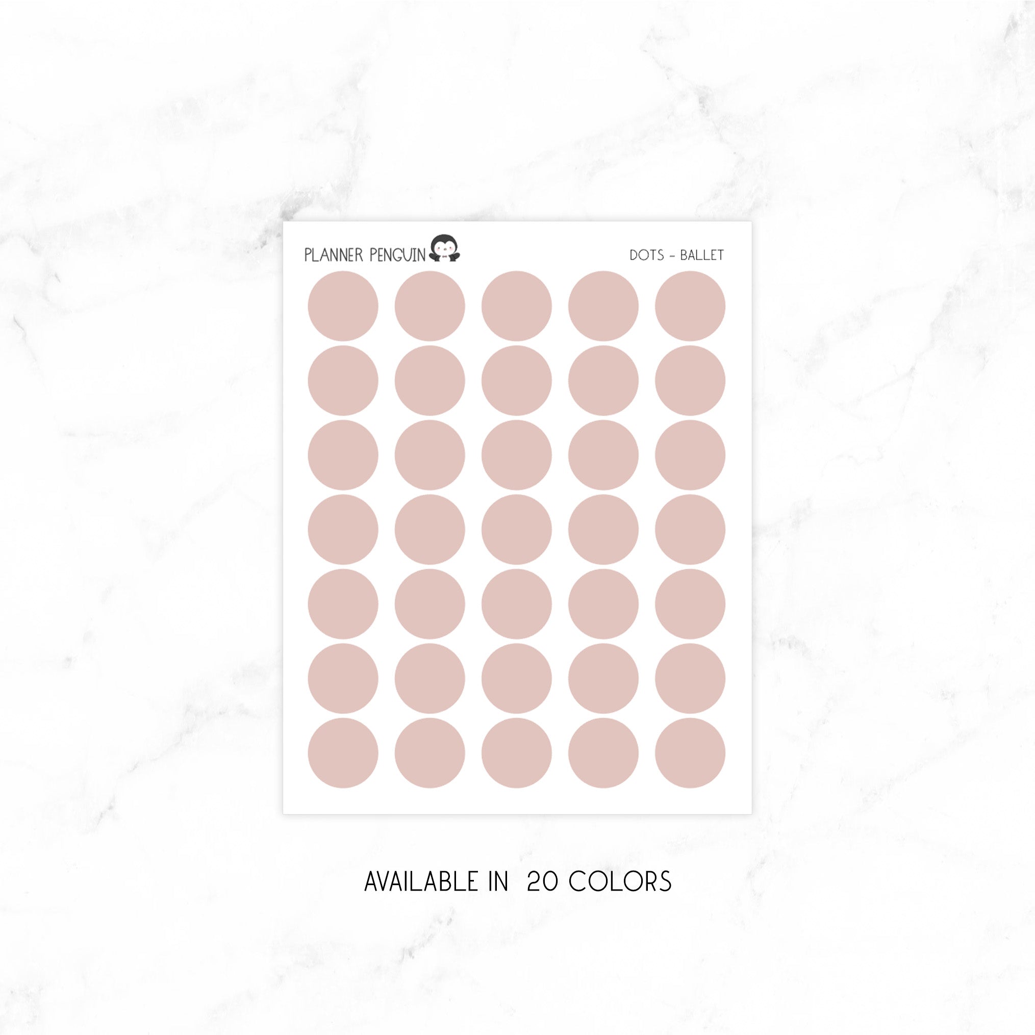Minimal Transparent Stickers | DOTS